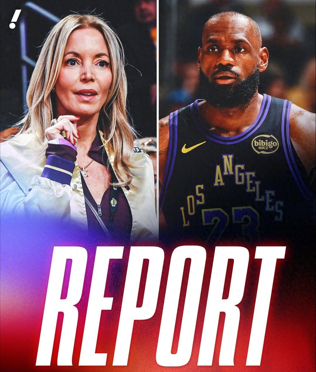 谁说詹姆斯已被厌恶？珍妮巴斯火速发文澄清，湖人想夺冠离不开他